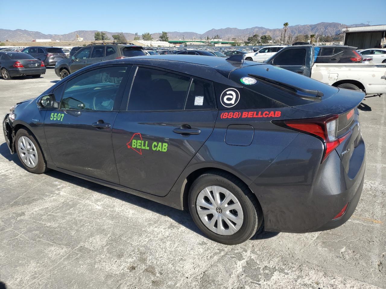 2022 TOYOTA PRIUS NIGHT SHADE VIN:JTDKAMFU2N3153489