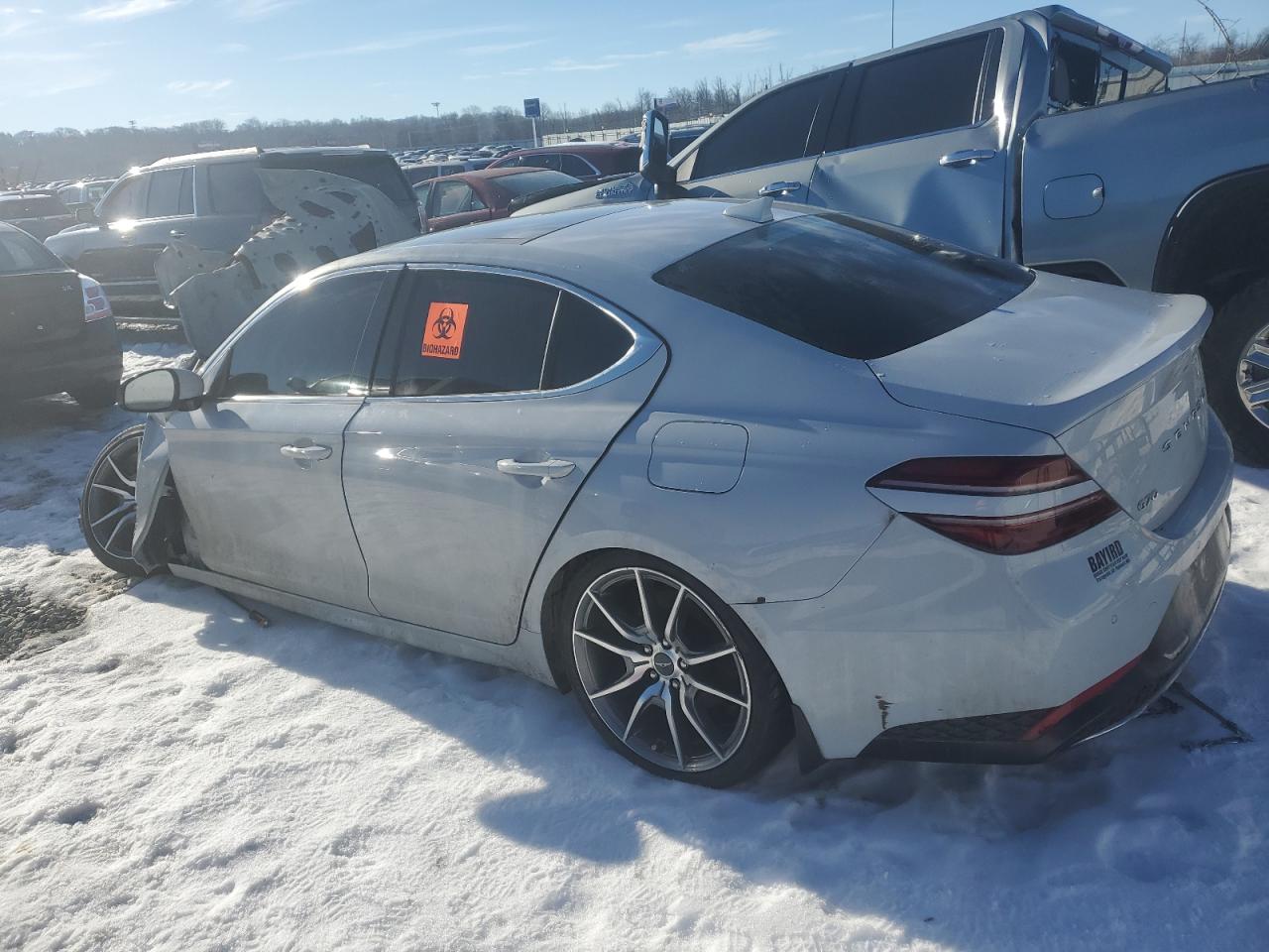 2022 GENESIS G70 BASE VIN:KMTG34TA9NU098058