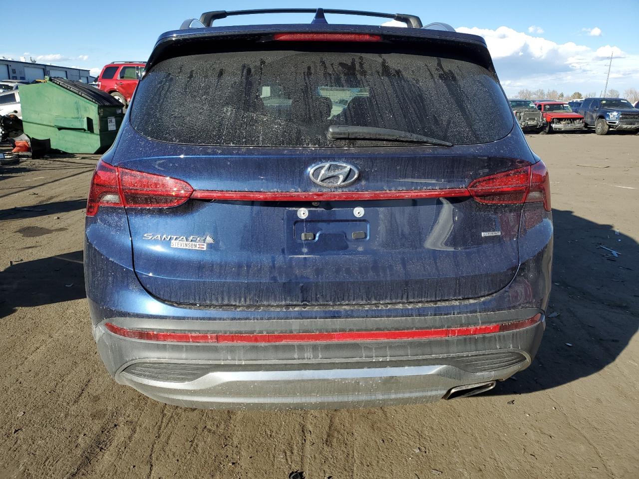 2022 HYUNDAI SANTA FE SEL VIN:5NMS2DAJ6NH455914
