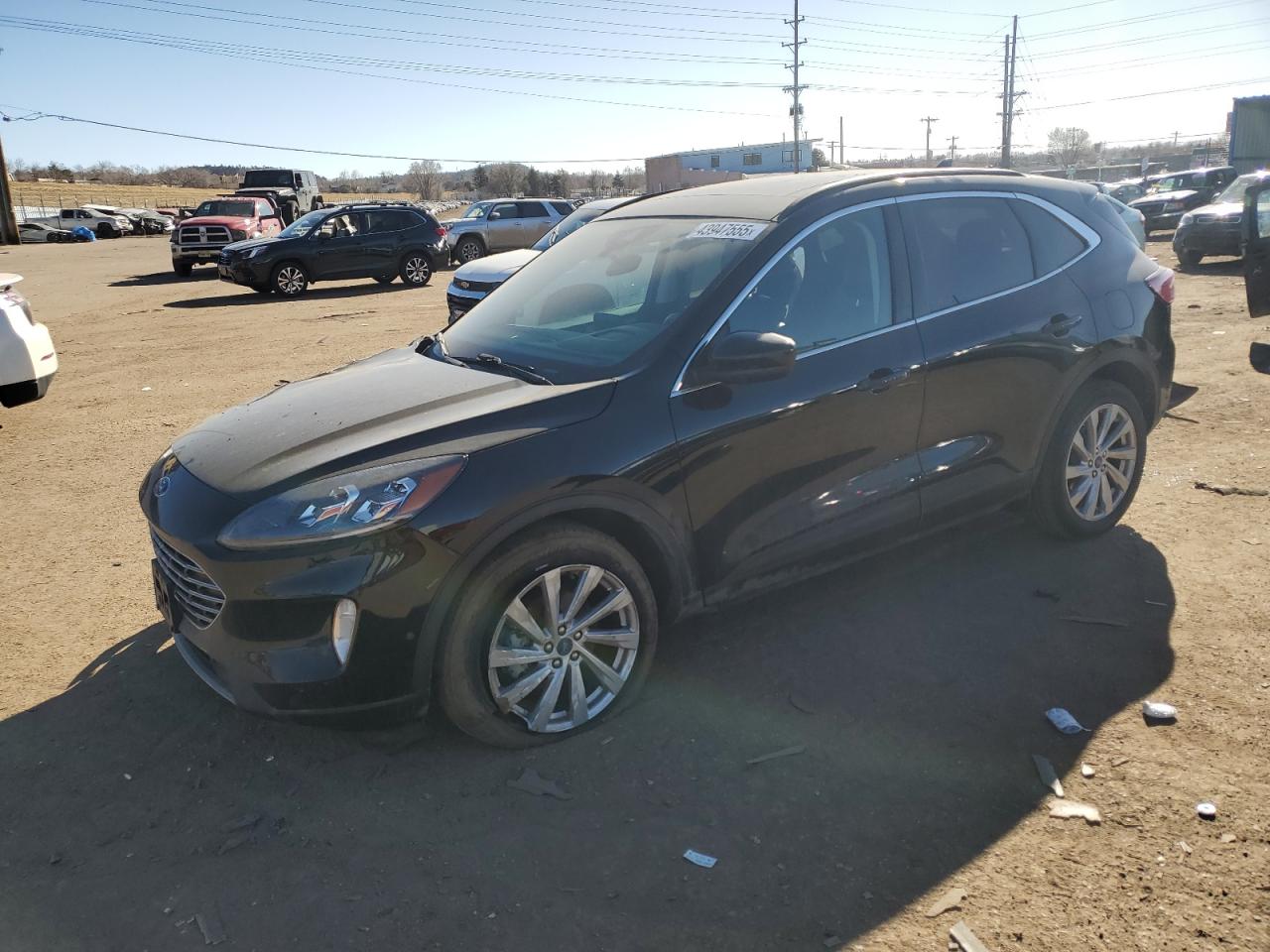 2022 FORD ESCAPE TITANIUM VIN:1FMCU9J94NUA80630