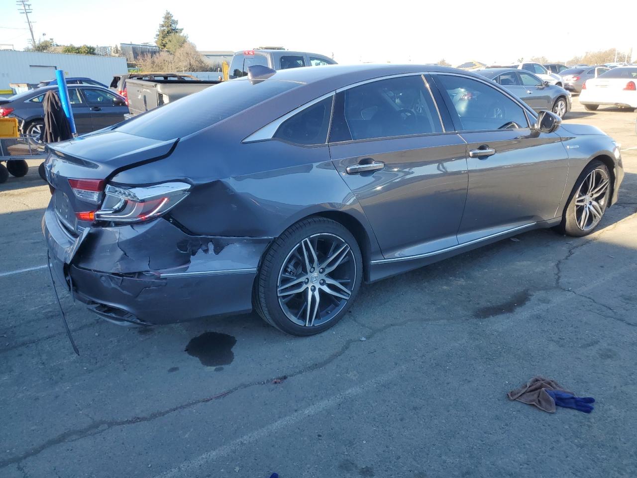 2022 HONDA ACCORD TOURING HYBRID VIN:1HGCV3F95NA014873