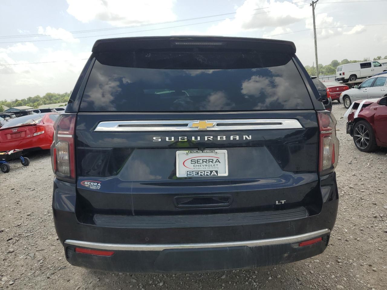 2022 CHEVROLET SUBURBAN K1500 LT VIN:1GNSKCKD9NR224527