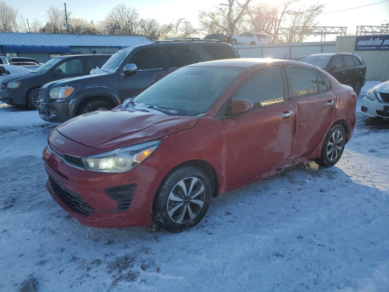2022 KIA RIO LX VIN:3KPA24AD2NE500330