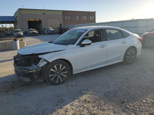 2022 HONDA CIVIC EX VIN:JHMFE1F72NX004375