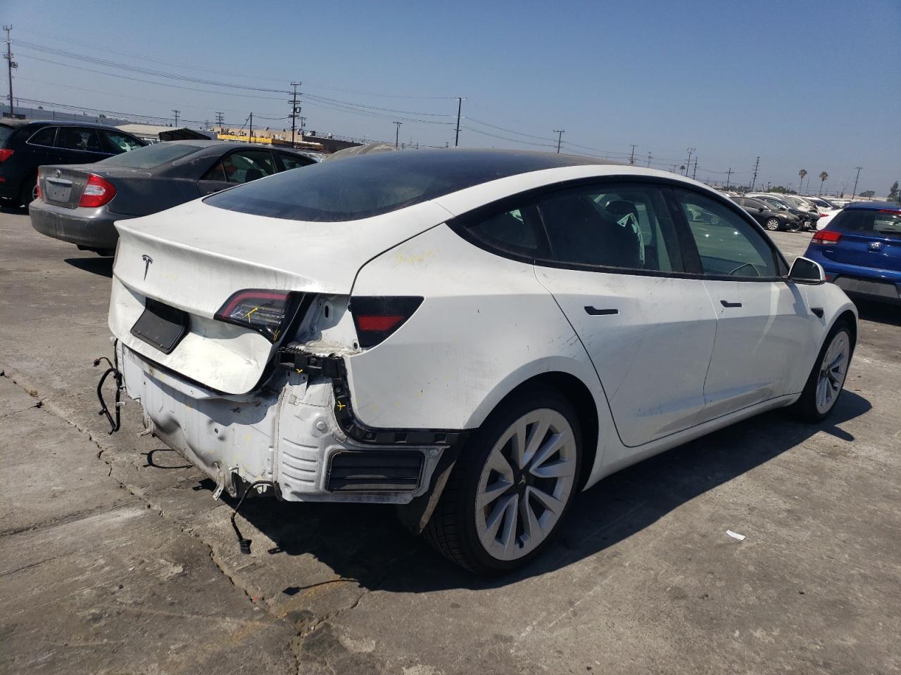 2022 TESLA MODEL 3  VIN:5YJ3E1EA8NF170007