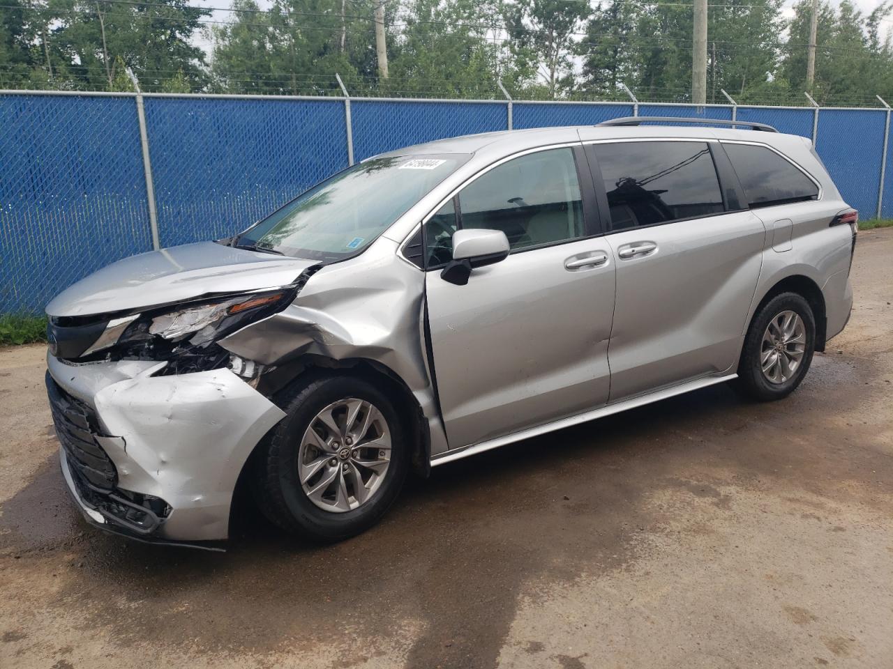 2022 TOYOTA SIENNA LE VIN:5TDGRKEC5NS100487