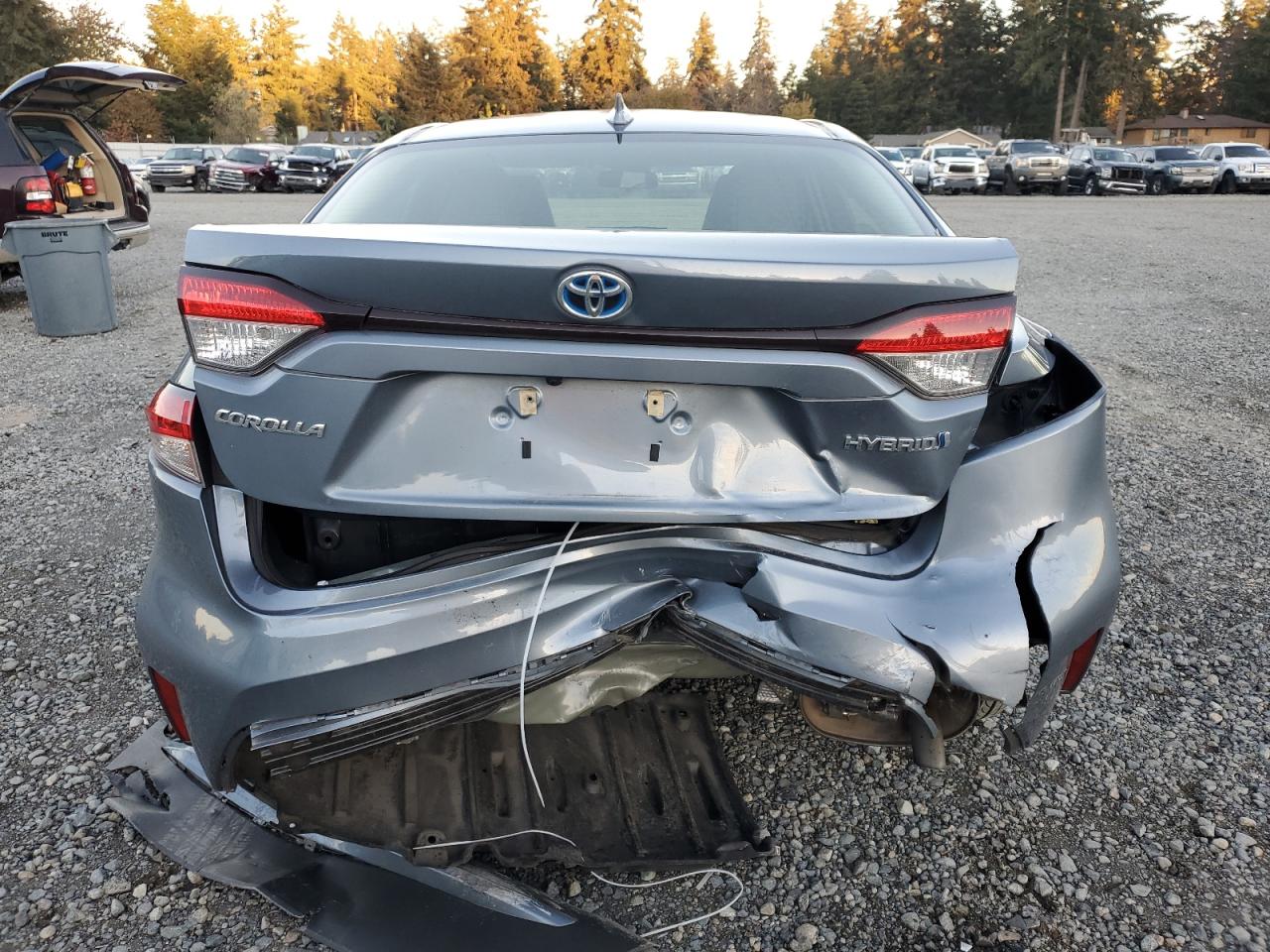 2022 TOYOTA COROLLA LE VIN:JTDEAMDE3NJ042907