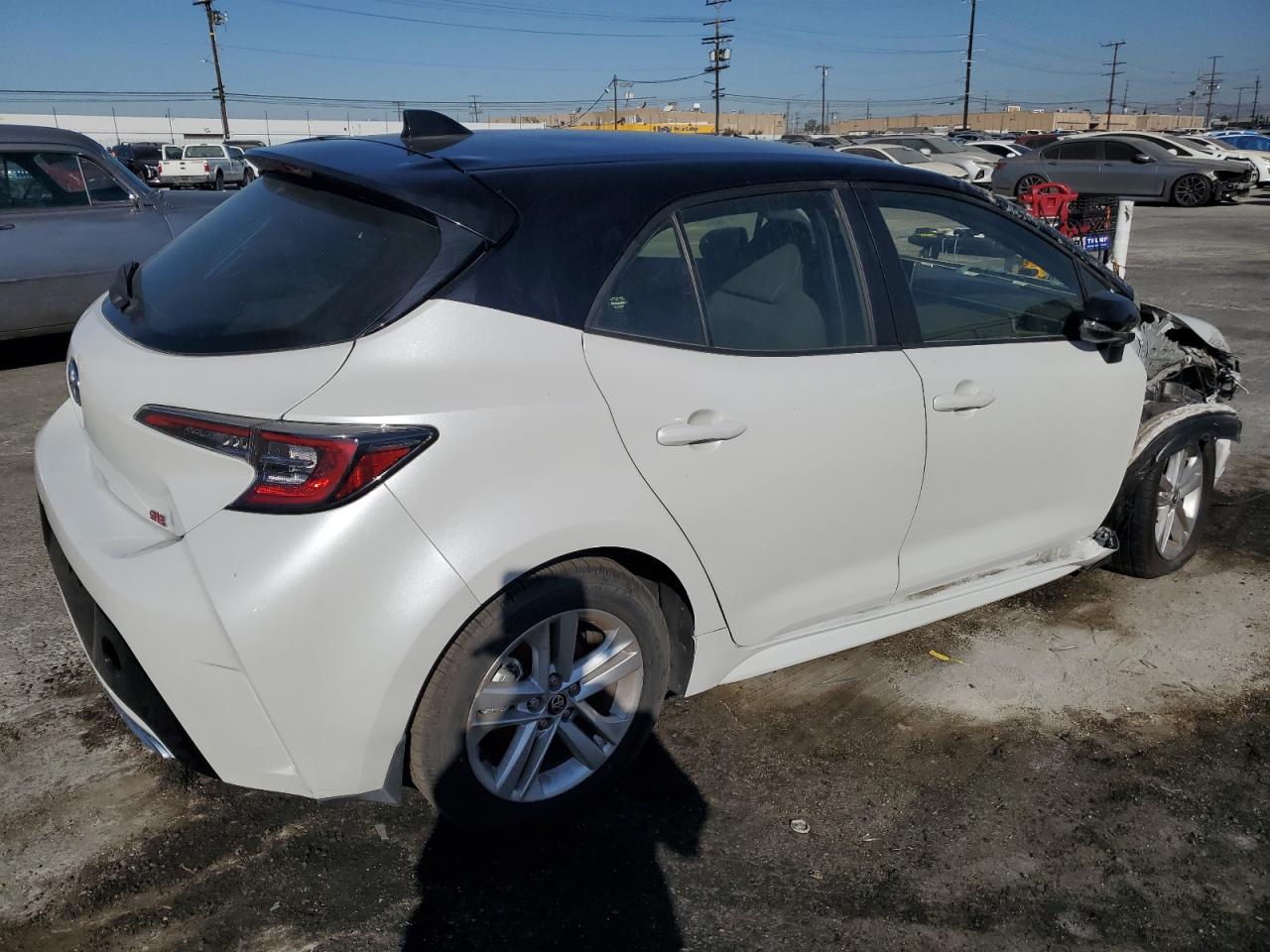 2022 TOYOTA COROLLA SE VIN:JTND4MBE4N3185919