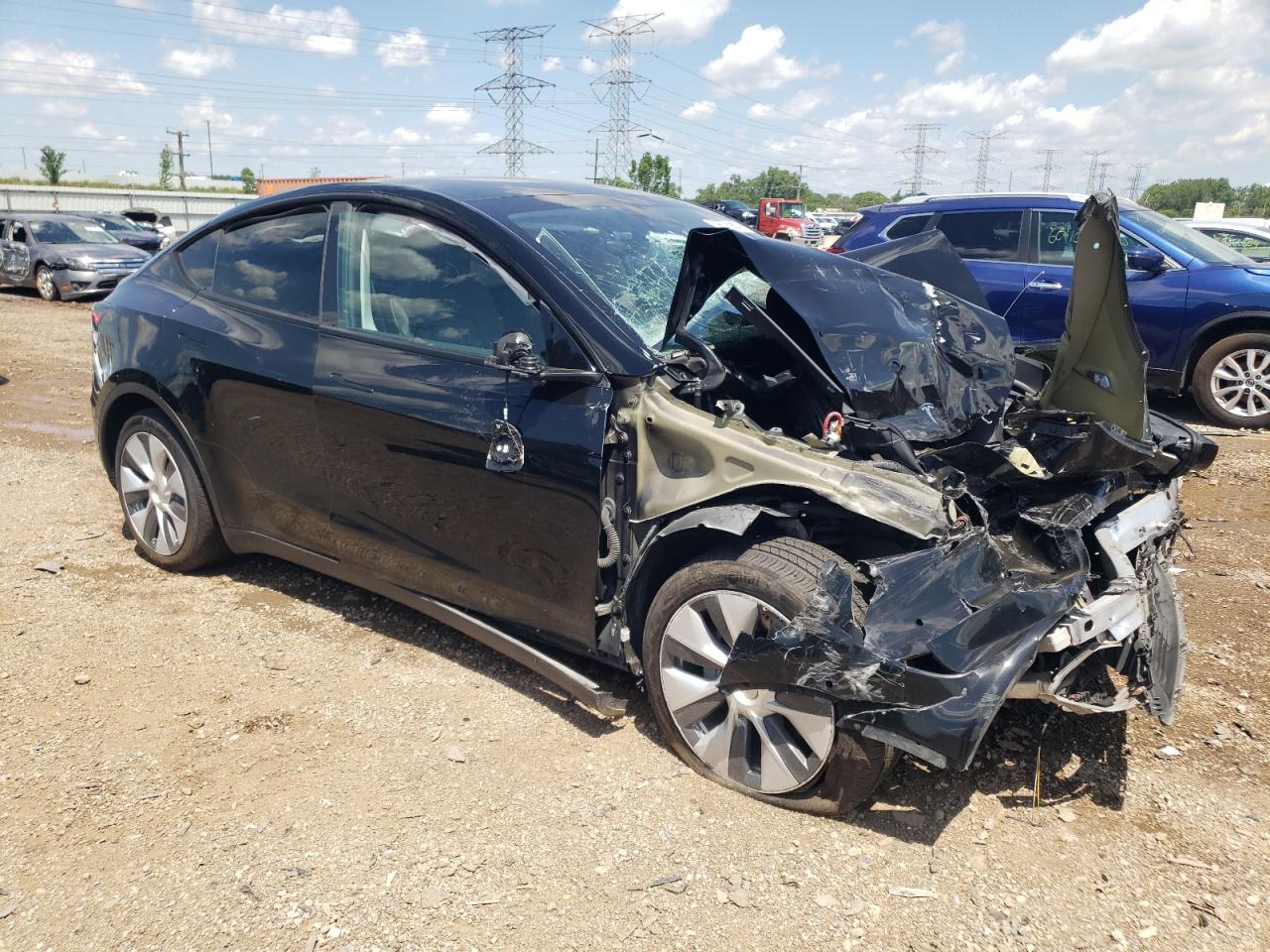 2022 TESLA MODEL Y  VIN:7SAYGDEE2NA008622