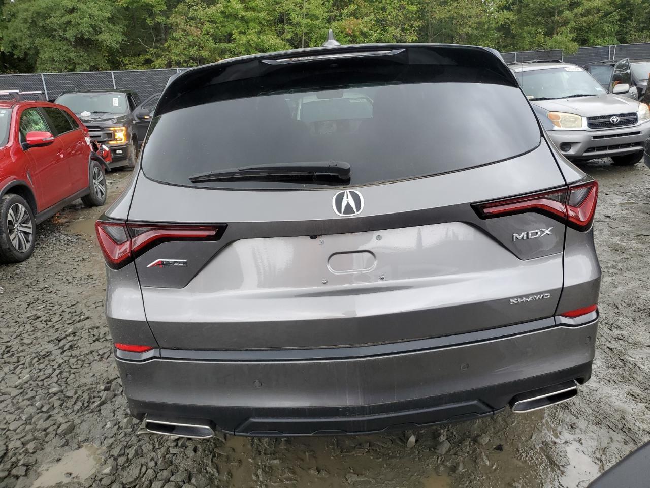 2022 ACURA MDX A-SPEC VIN:5J8YE1H0XNL010184