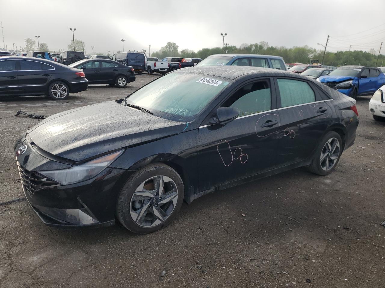 2022 HYUNDAI ELANTRA SEL VIN:KMHLN4AG4NU251262