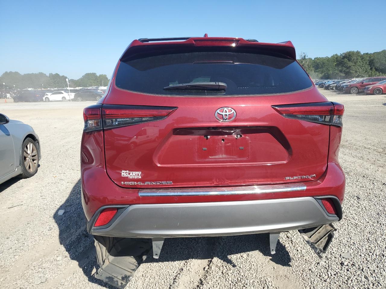 2022 TOYOTA HIGHLANDER PLATINUM VIN:5TDFZRAH5NS103220