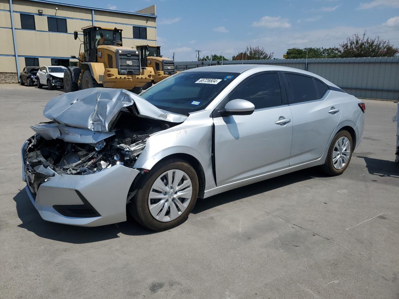 2023 NISSAN SENTRA S VIN:3N1AB8BV1PY292797