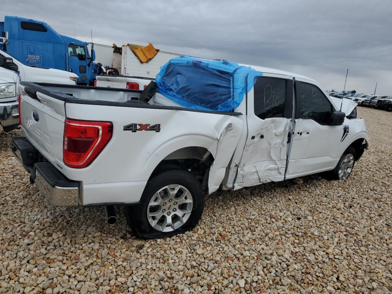 2022 FORD F150 SUPERCREW VIN:1FTFW1E83NFA48660