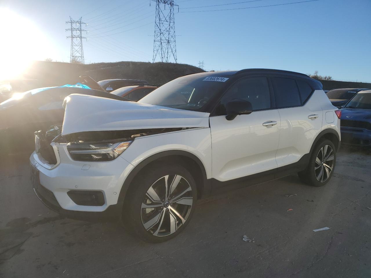 2022 VOLVO XC40 P8 RECHARGE ULTIMATE VIN:YV4ED3UB6N2764600