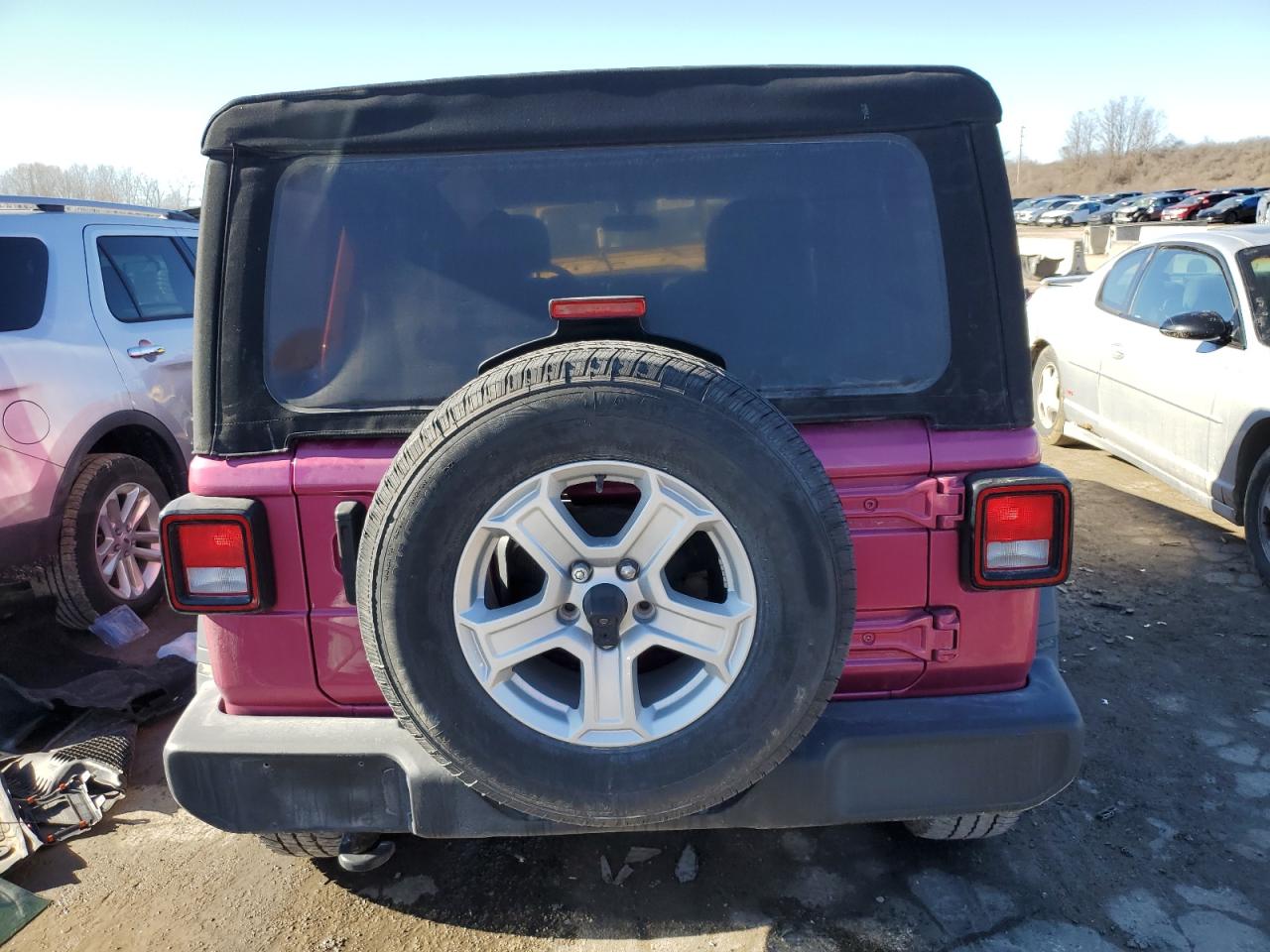 2022 JEEP WRANGLER UNLIMITED SPORT VIN:1C4HJXDG5NW144177
