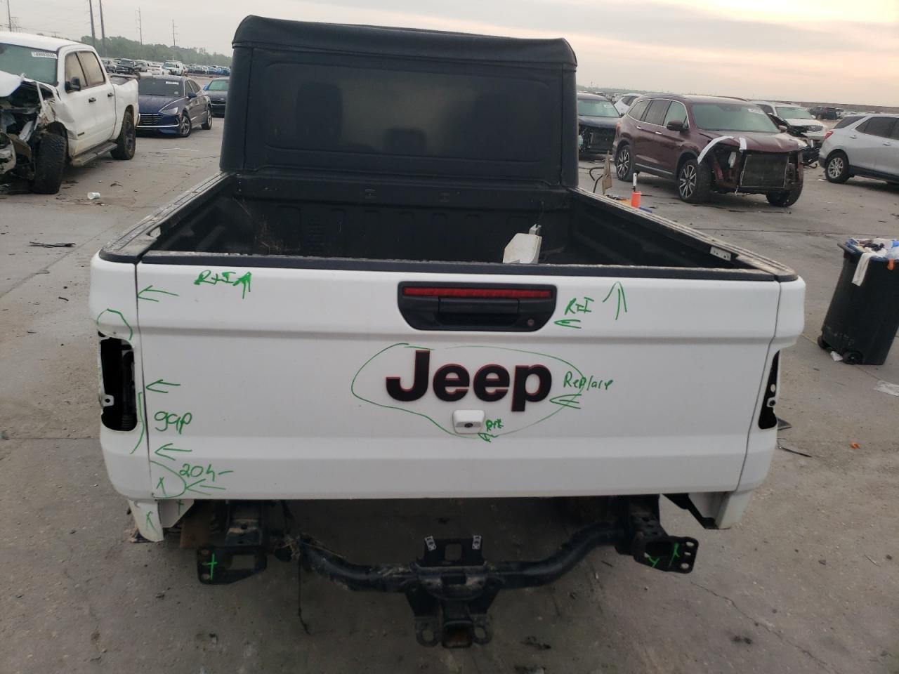 2022 JEEP GLADIATOR RUBICON VIN:1C6JJTBGXNL173793