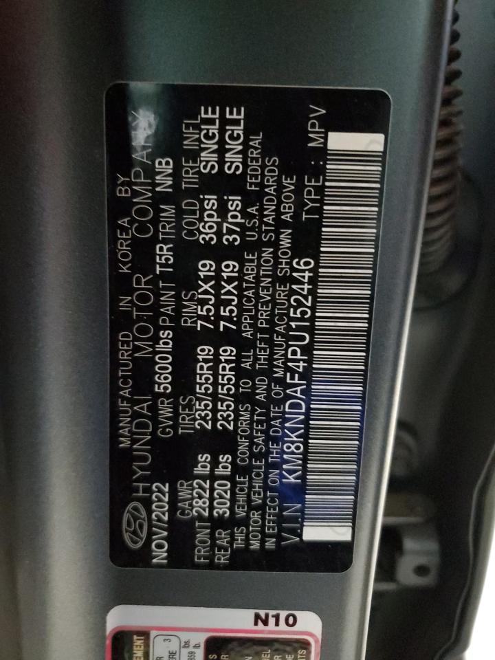 2023 HYUNDAI IONIQ 5 SEL VIN:KM8KNDAF4PU152446