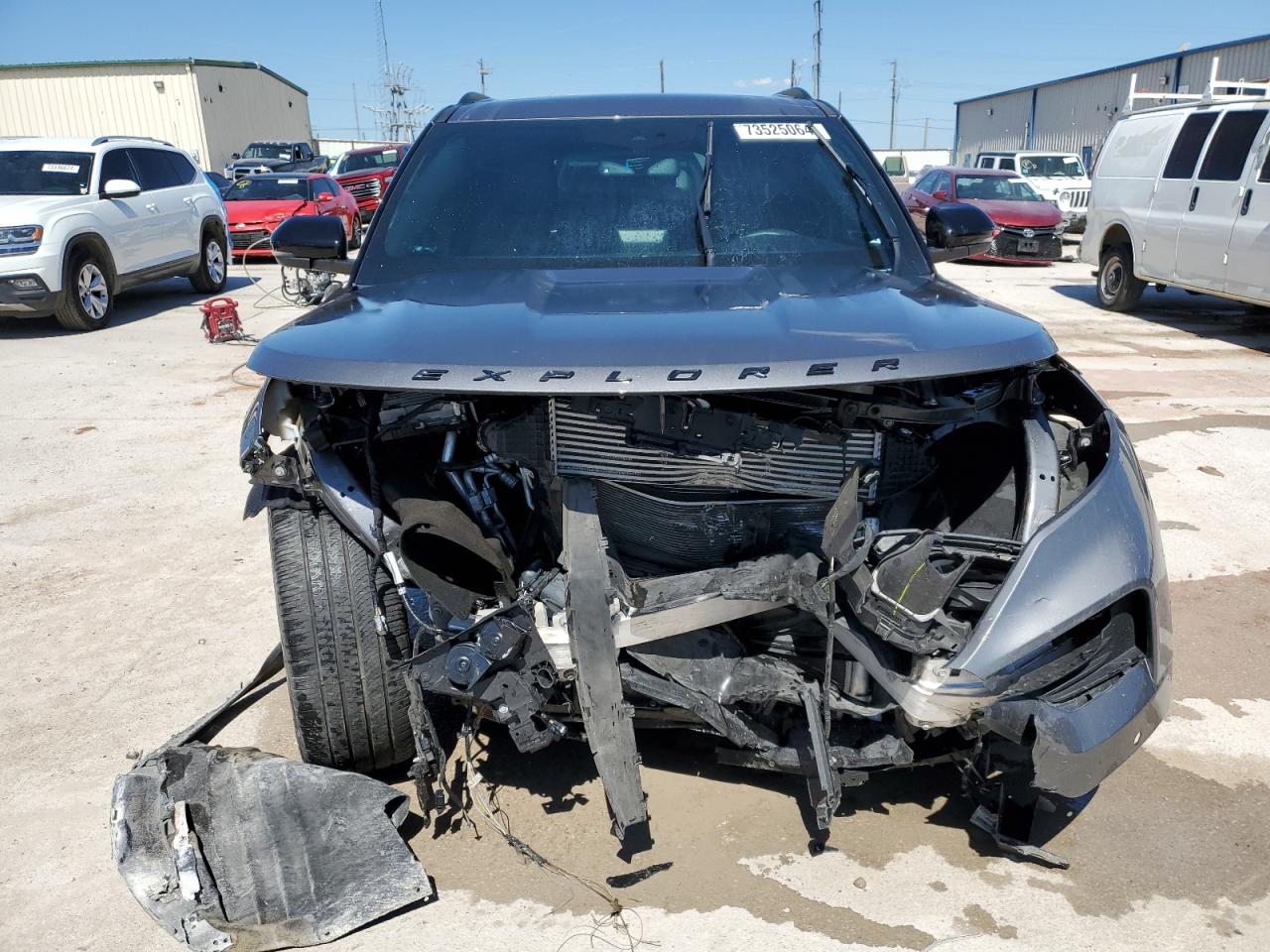 2022 FORD EXPLORER ST VIN:1FM5K7GC6NGA39405