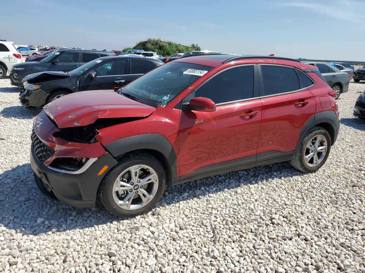 2022 HYUNDAI KONA SEL VIN:KM8K3CAB7NU919121