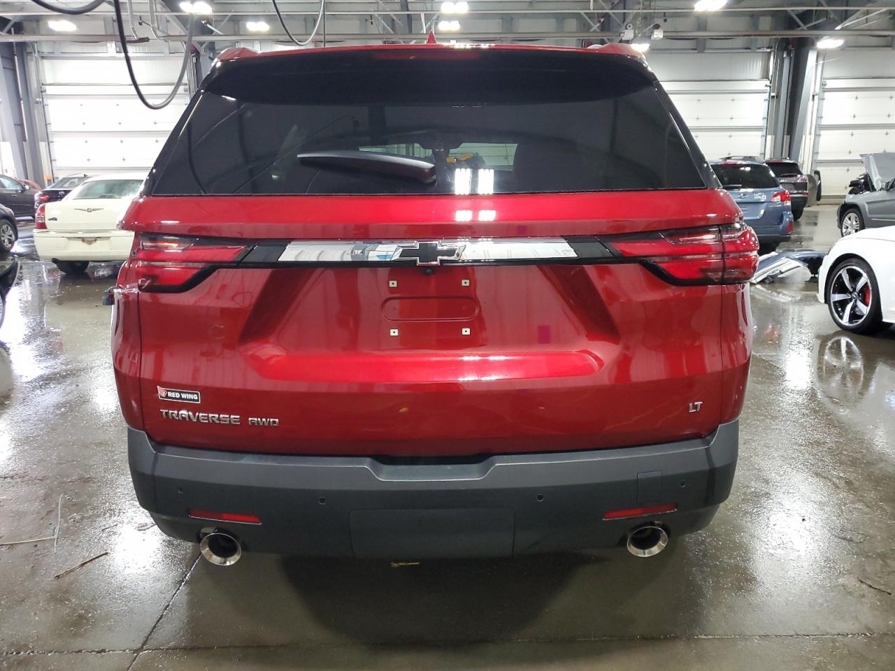 2022 CHEVROLET TRAVERSE LT VIN:1GNEVHKW8NJ138062