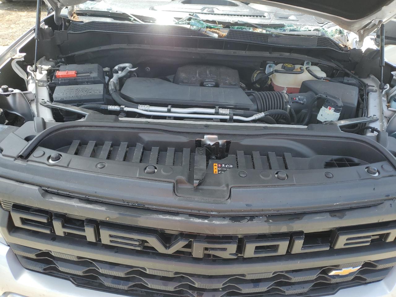 2022 CHEVROLET SILVERADO K1500 CUSTOM VIN:3GCPDBEK4NG608860