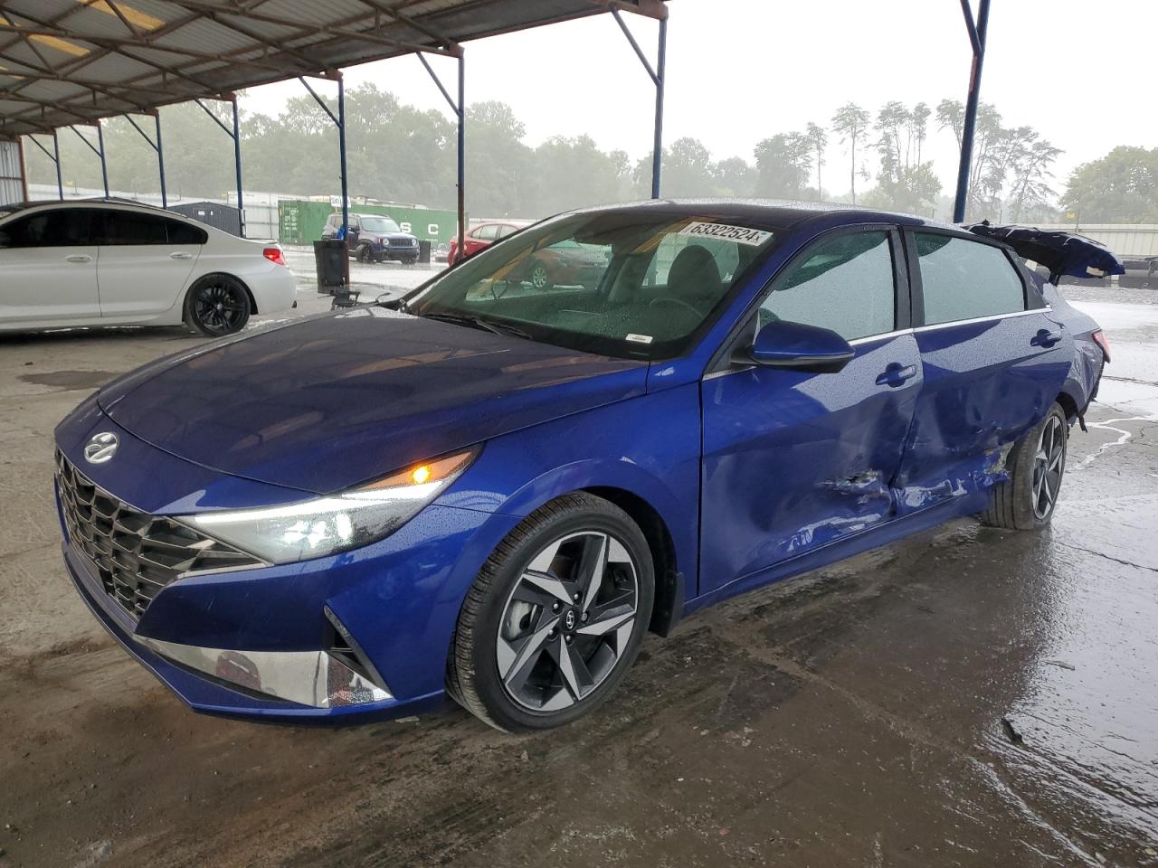 2022 HYUNDAI ELANTRA LIMITED VIN:KMHLN4AJ4NU015321