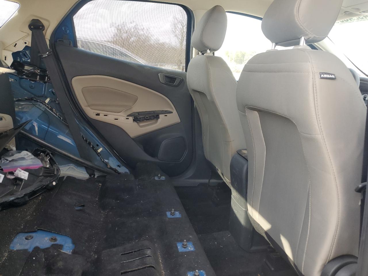 2022 FORD ECOSPORT S VIN:MAJ6S3FL8NC476015