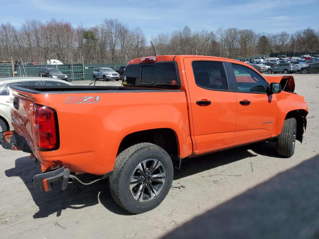 2022 CHEVROLET COLORADO Z71 VIN:1GCGTDEN1N1114799