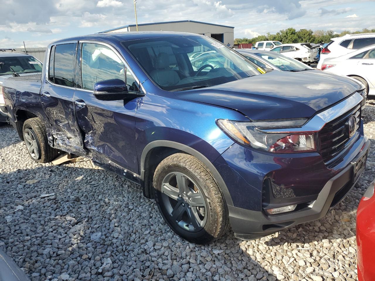 2022 HONDA RIDGELINE RTL VIN:5FPYK3F78NB034707