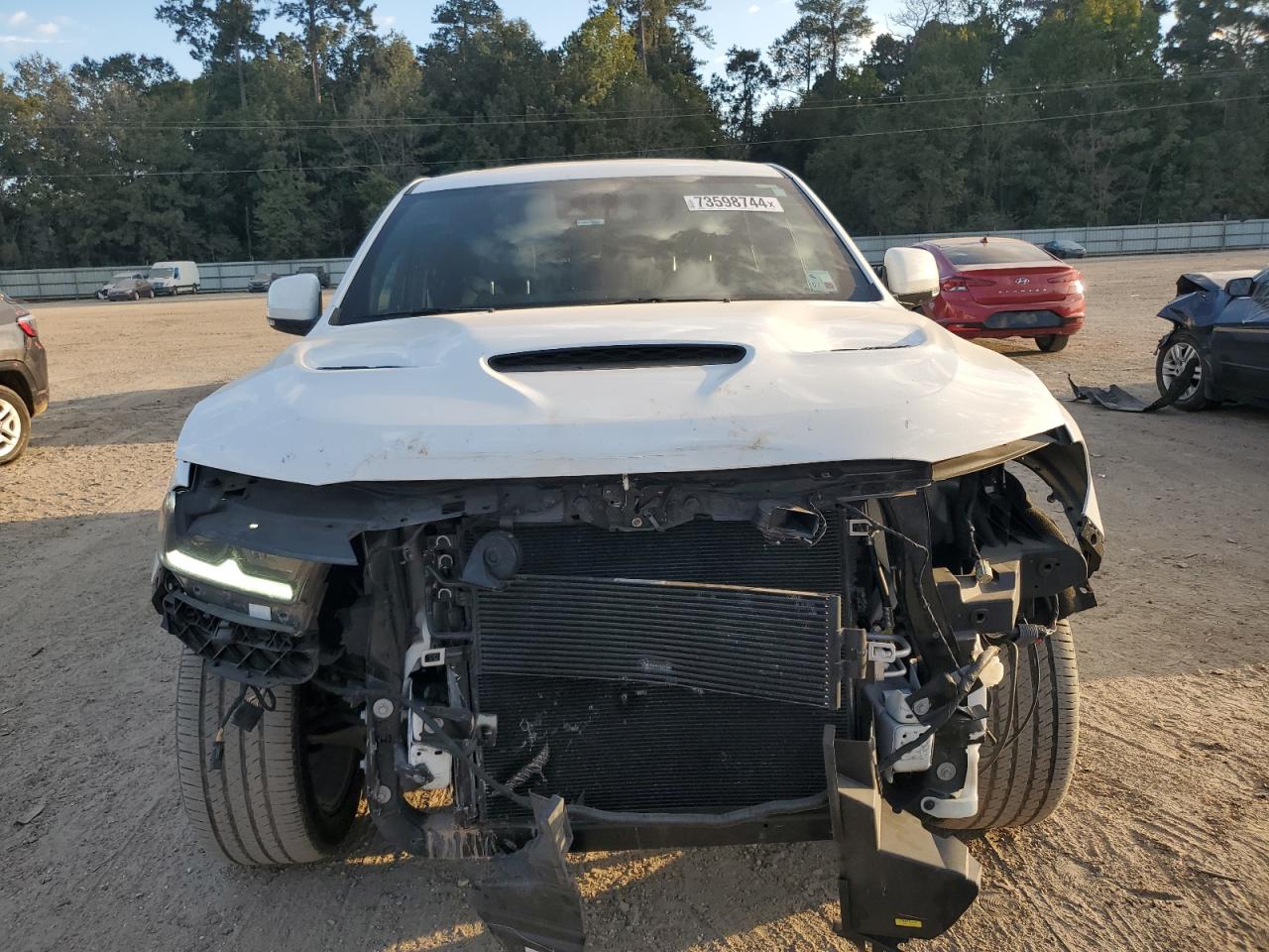 2022 DODGE DURANGO R/T VIN:1C4SDHCT6NC190233