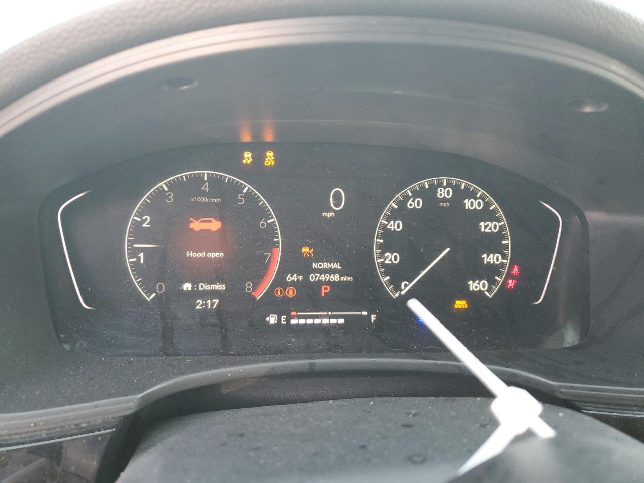 2023 HONDA CIVIC SPORT VIN:2HGFE2F50PH525867