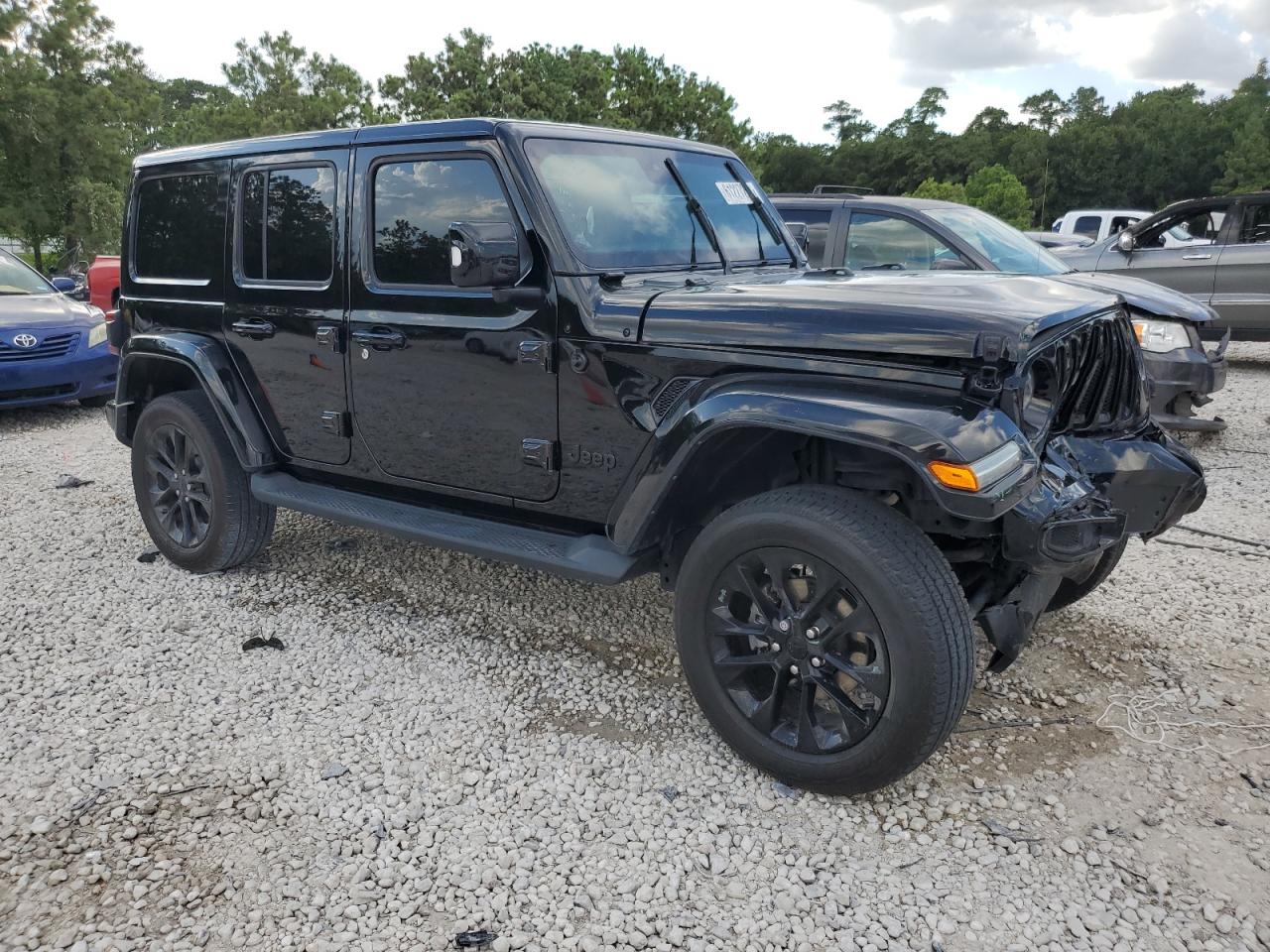 2022 JEEP WRANGLER UNLIMITED SAHARA VIN:1C4HJXEN0NW145623