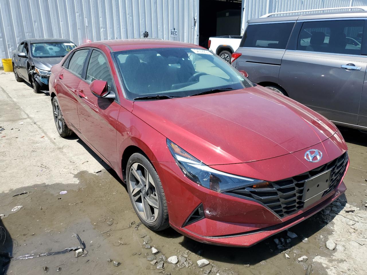 2023 HYUNDAI ELANTRA SEL VIN:KMHLS4AG5PU595775
