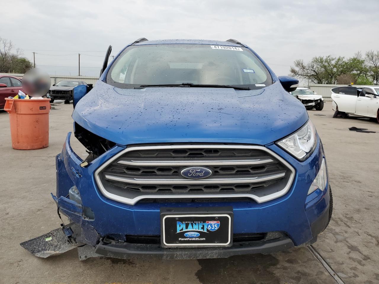 2022 FORD ECOSPORT SE VIN:MAJ6S3GL2NC475652