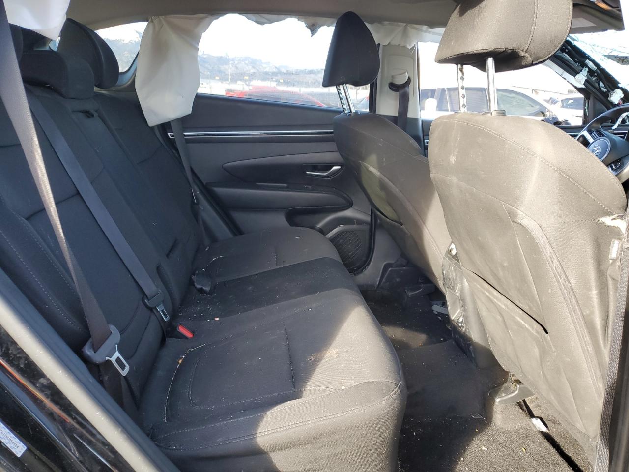 2022 HYUNDAI TUCSON BLUE VIN:KM8JBCA12NU050594