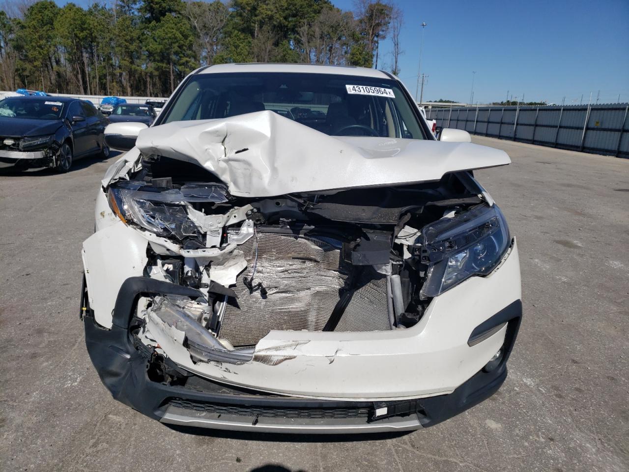 2022 HONDA PILOT EXL VIN:5FNYF5H56NB037206