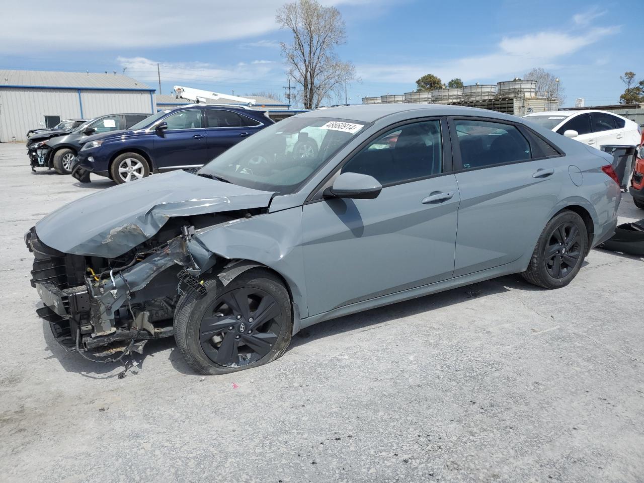 2022 HYUNDAI ELANTRA SEL VIN:KMHLM4AG4NU358136