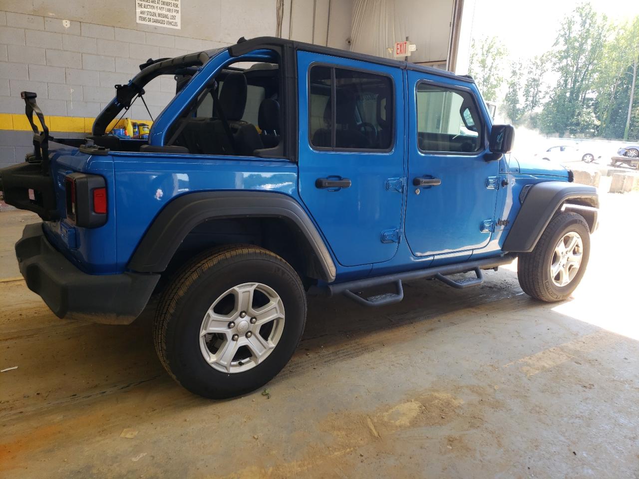 2023 JEEP WRANGLER SPORT VIN:1C4HJXDG9PW541023