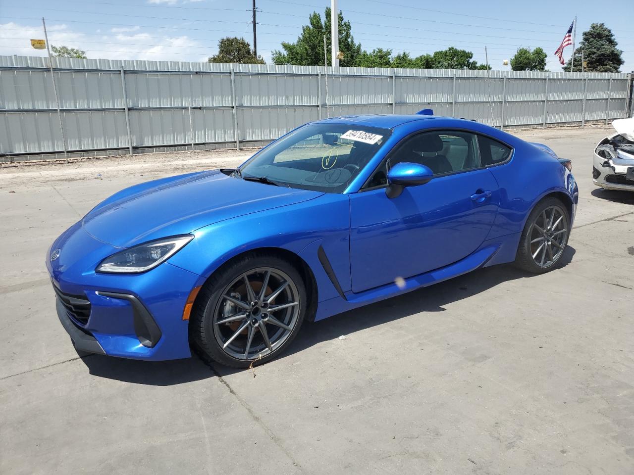 2022 SUBARU BRZ LIMITED VIN:JF1ZDBF1XN8702364