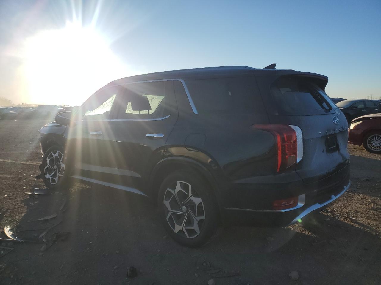 2022 HYUNDAI PALISADE CALLIGRAPHY VIN:KM8R7DHE7NU335634