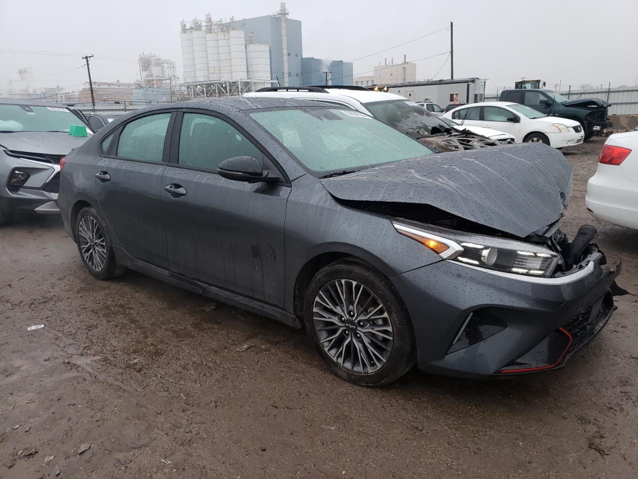 2022 KIA FORTE GT LINE VIN:3KPF54AD4NE468655