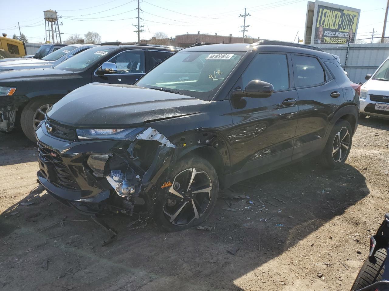 2022 CHEVROLET TRAILBLAZER RS VIN:KL79MTSL1NB036003