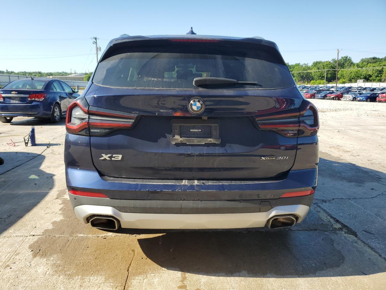 2022 BMW X3 XDRIVE30I VIN:5UX53DP08N9K82593