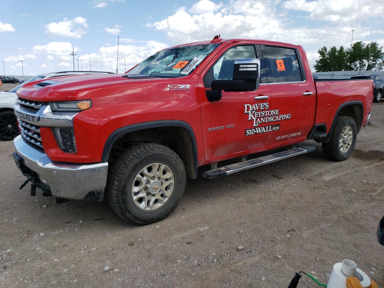 2022 CHEVROLET SILVERADO K2500 HEAVY DUTY LTZ VIN:2GC4YPEY3N1233531