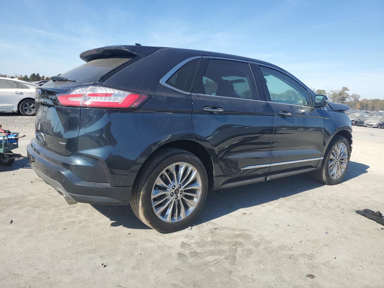2022 FORD EDGE TITANIUM VIN:2FMPK4K91NBA67428