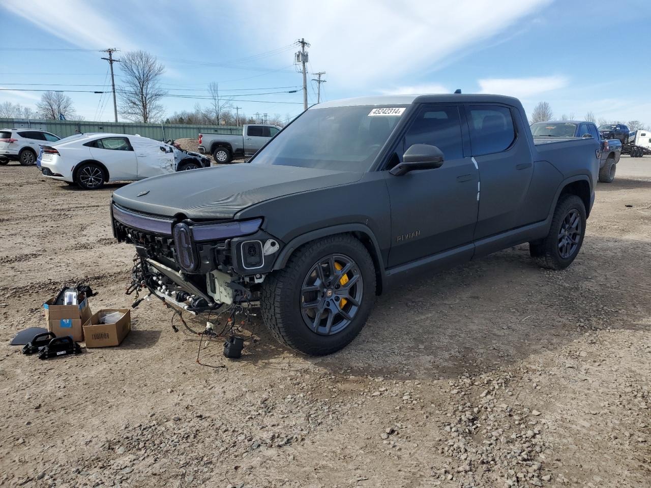 2022 RIVIAN R1T LAUNCH EDITION VIN:7FCTGAAL0NN002889