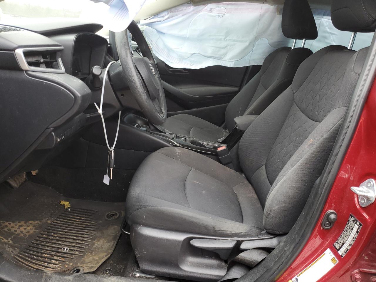 2022 TOYOTA COROLLA LE VIN:JTDEPMAE3NJ203887