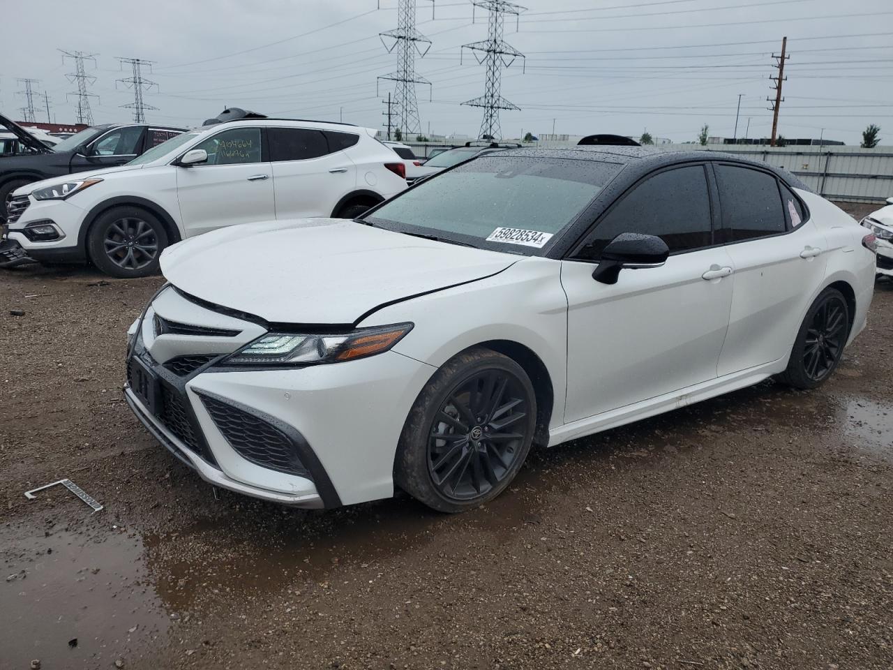 2022 TOYOTA CAMRY TRD VIN:4T1KZ1AKXNU066796