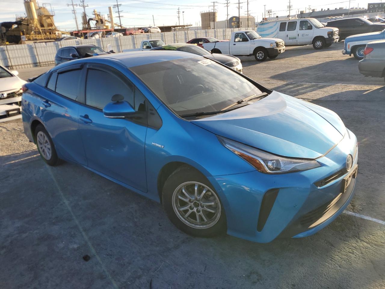 2022 TOYOTA PRIUS NIGHT SHADE VIN:JTDKAMFU9N3176316